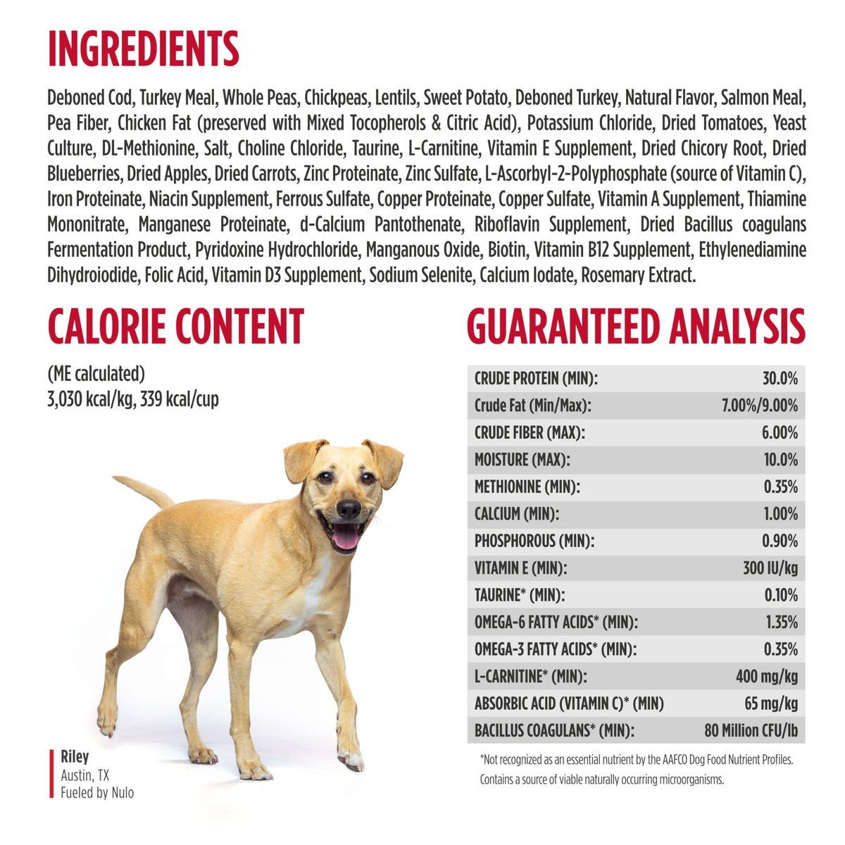 High Protein Grain Free Dry Dog Food K759165