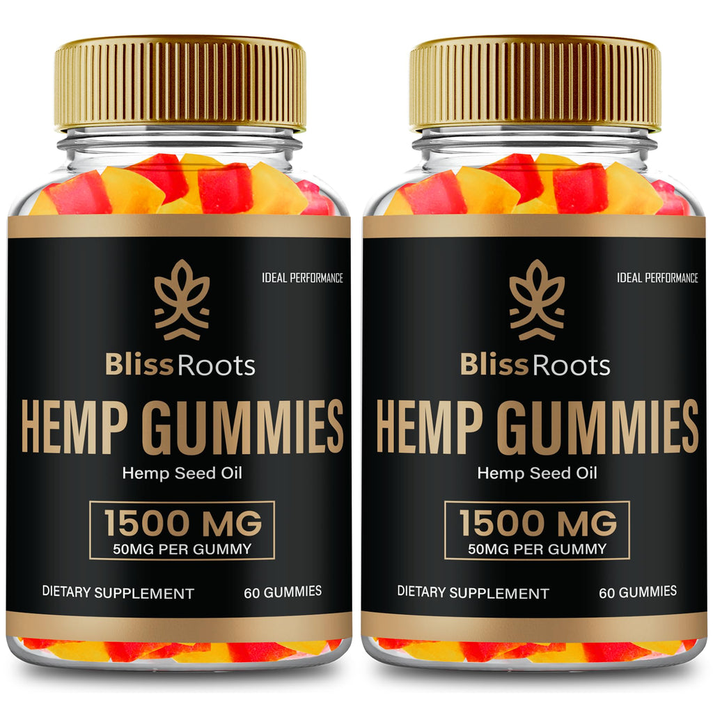 Hemp Gummies with Hemp Seeds Organic Extract 2 Pack E2561