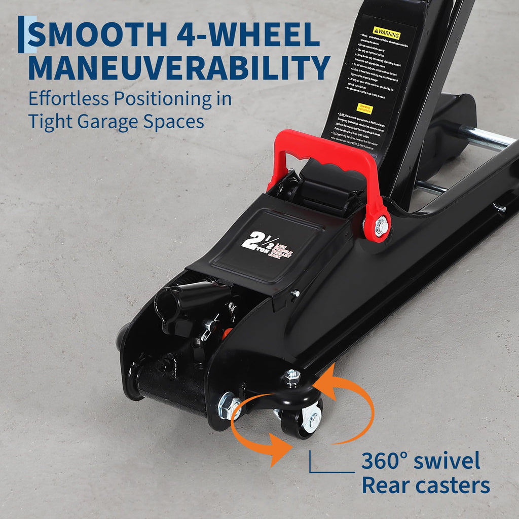 2.5 Ton Low Profile Steel Floor Jack P63002