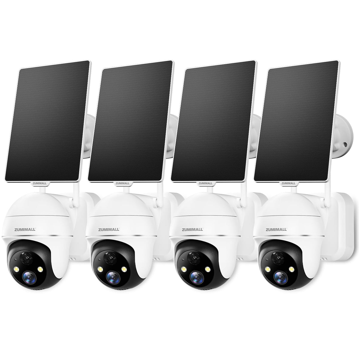 2K Solar Security Cameras Wireless Outdoor 4-Pack X424