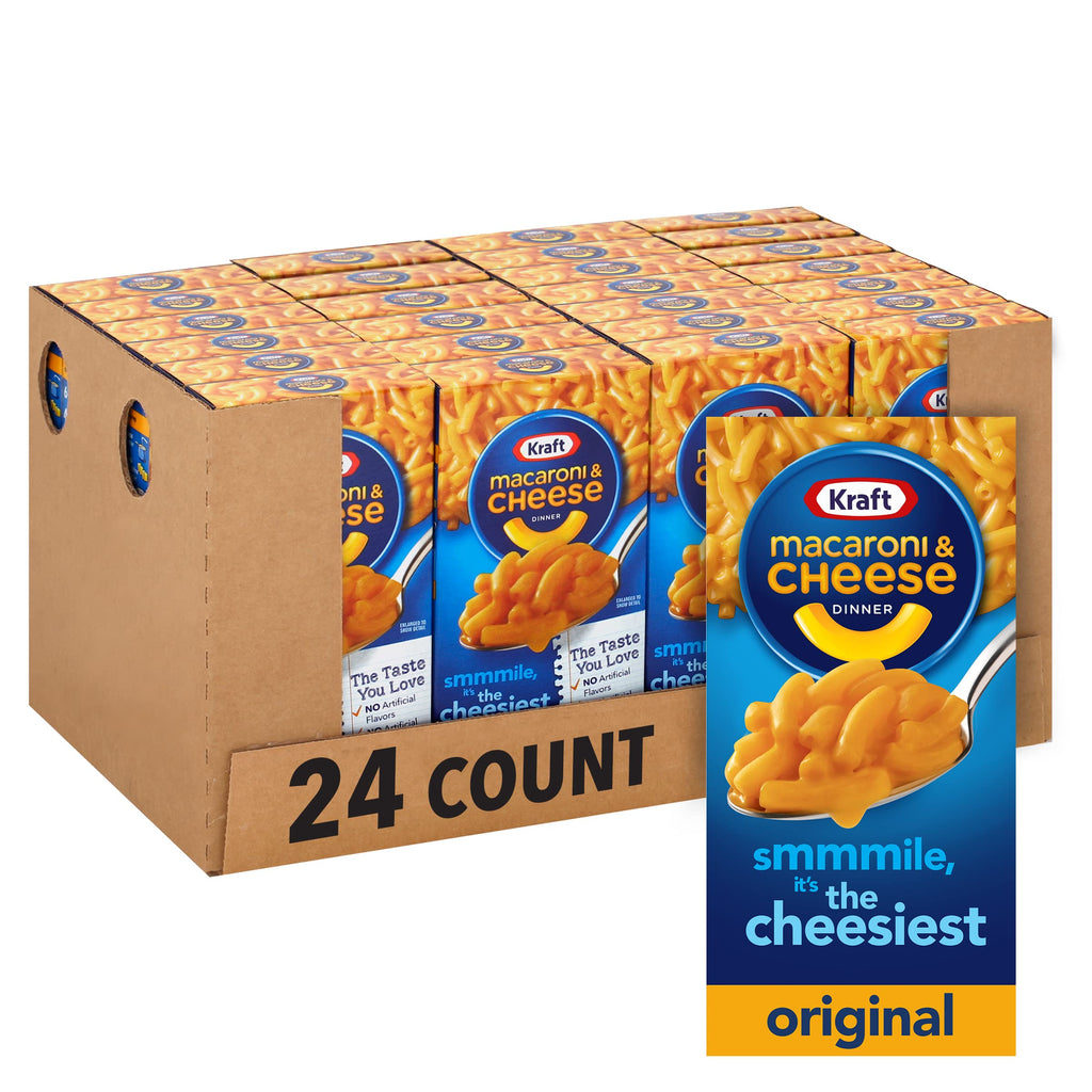 Macaroni & Cheese Dinner 24 ct 7.25 oz K914