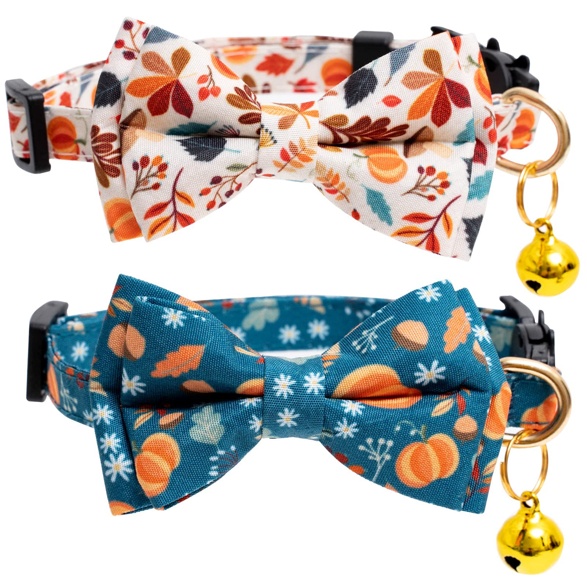 2 Pack Breakaway Cat Collar with Bow Tie F16245