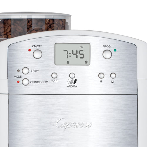 10-Cup Coffee Maker with Conical Burr Grinder I444