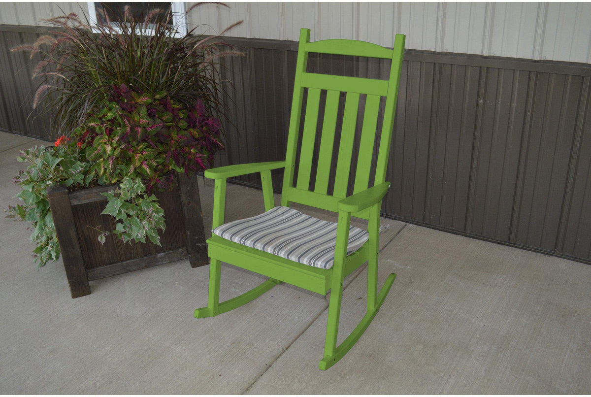 Yellow Pine Porch Rocking Chair J265986