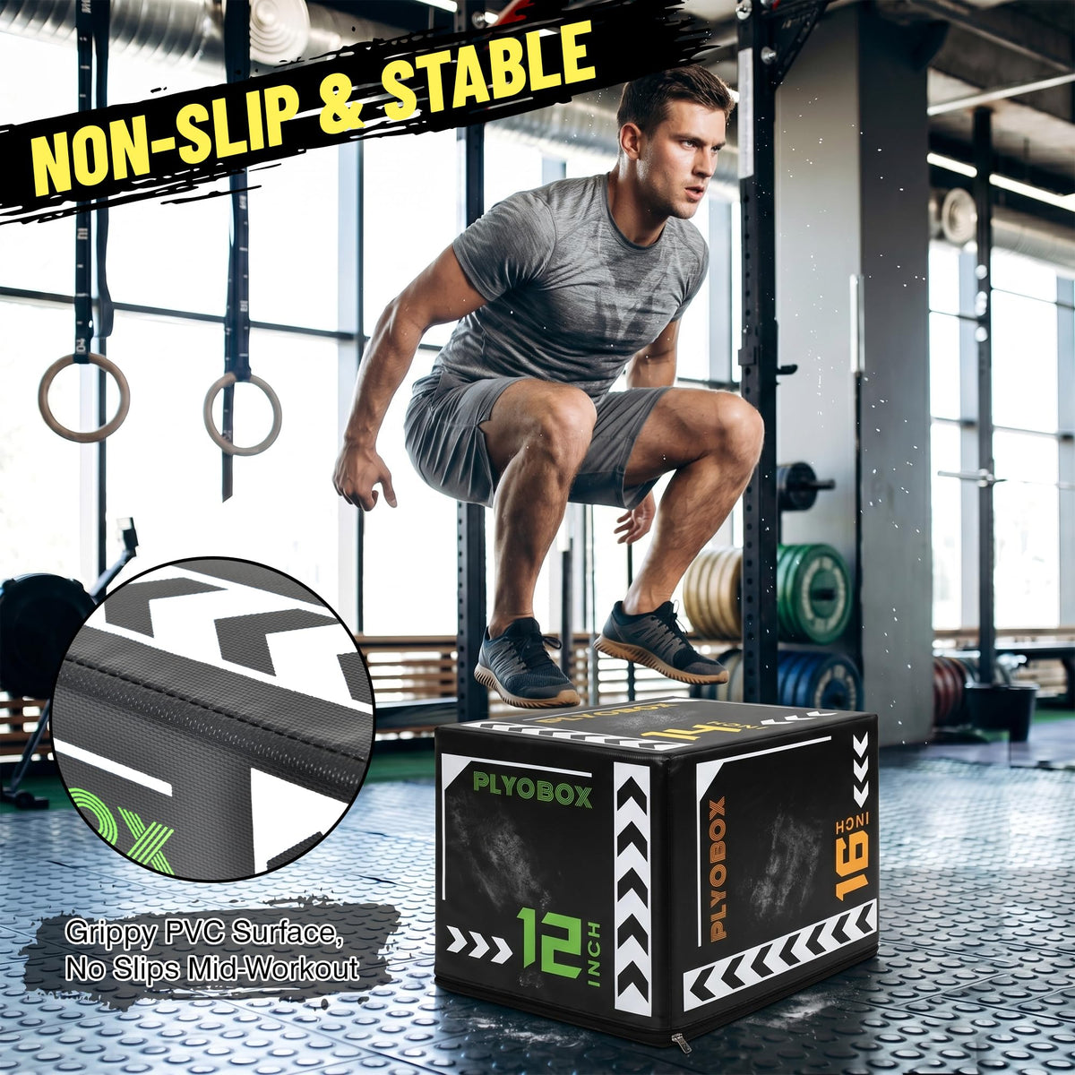 3-in-1 Soft-Padded Plyo Box N644