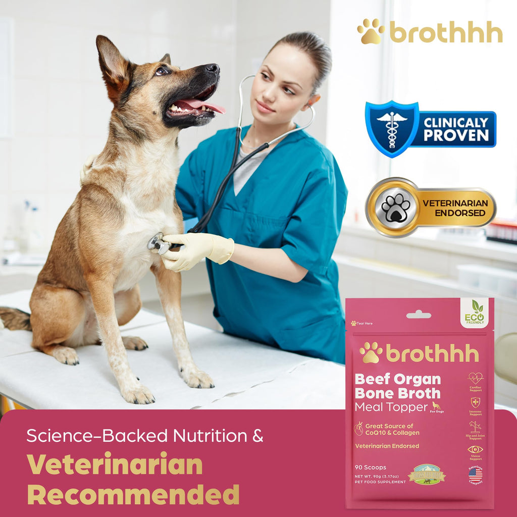 Beef Organ Bone Broth Meal Topper for Dogs R77078