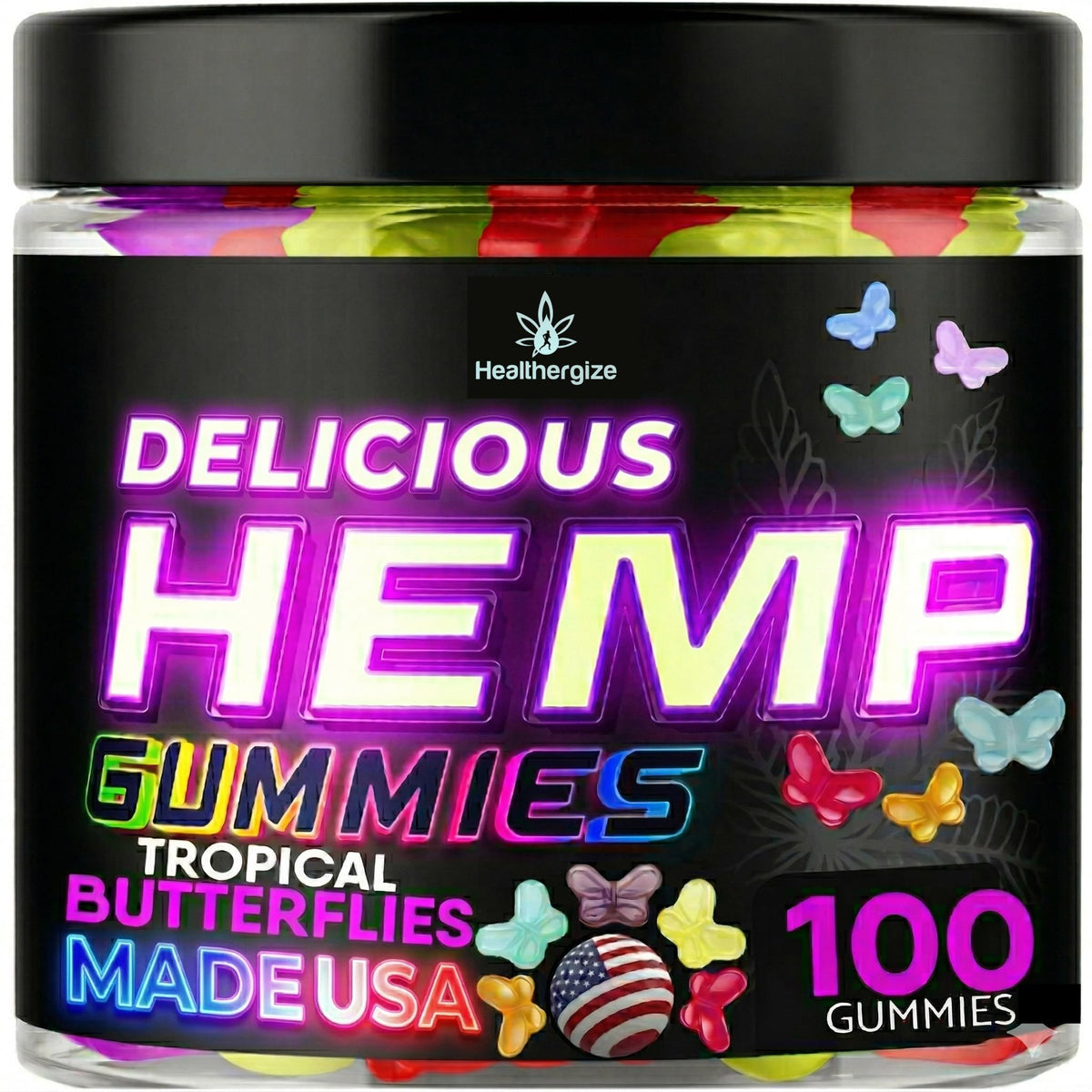 Hemp Gummies 100 Count D842304